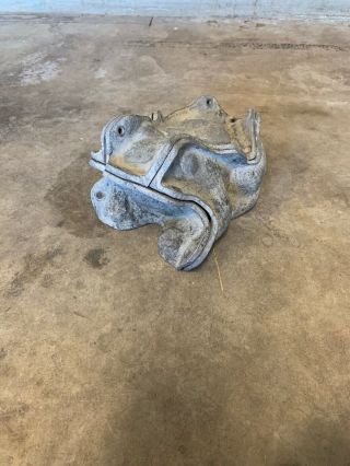 Vintage Aluminum Concrete Mold Frog 273