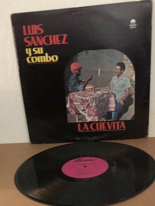 Luis Sanchez Y Su Combo “la Cuevita” Rare Latin Salsa Guaguanco Orig Usa Press