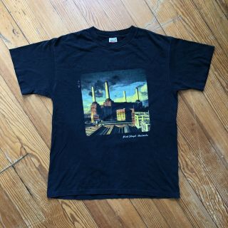 Vintage 90s Pink Floyd Animal Band Shirt Anvil Single Stitch Size Large