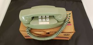 Vintage Green Western Electric Model 2702 - B,  Princess Touch - Tone Telephone