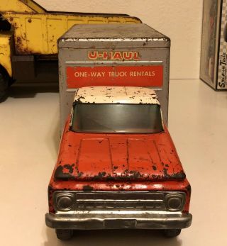 Vintage Nylint 1960’s Ford U - Haul Box Truck Twin I - Beam Suspension