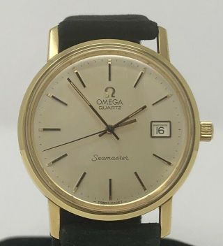 Omega Seamaster Quartz Cal.  1342 - Box - 1970’s Vintage Beauty