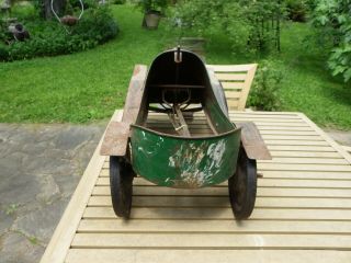 Vintage Garton Tin Lizzy Pedal Car 90 complete to restore 4