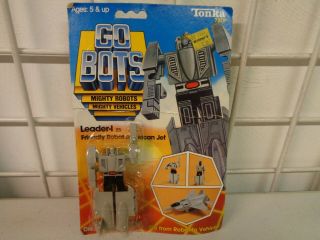 Vintage 1984 Tonka Go - Bots Leader - 1 Figure Die - Cast Jet