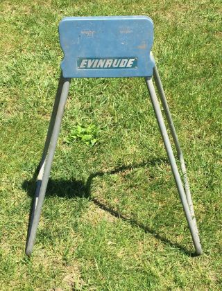 Antique / Vintage Evinrude Outboard Boat Motor Engine Stand