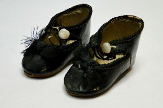 Antique Marked Doll Shoes French Jumeau/ Gaultier / Bru / Steiner Etc.  18