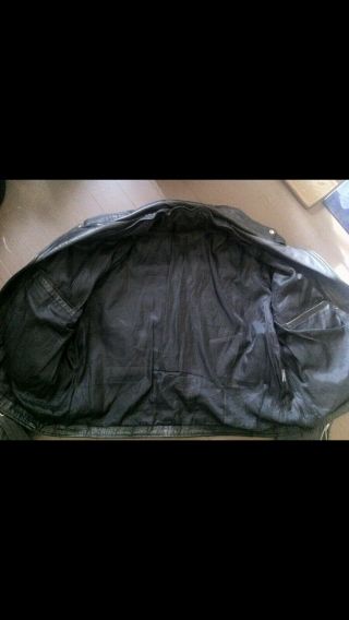 Vintage Leather Jacket Size XXL Motorhead Ace Of Apades 4