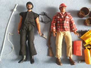 Vintage Mattel Big Jim And P.  A.  C.  K.  The Whip (big Jeff)