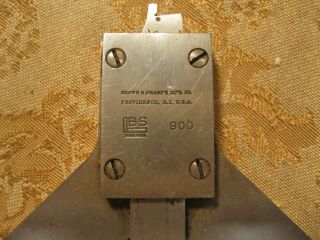 Vintage Machinist Tool Lathe Mill Brown Sharpe 900 Gage Gauge Cutter 2