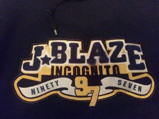 Johnny Blaze Hoodie Wu Tang Method Man Vintage Year Dated 1997 J Blaze Incognito