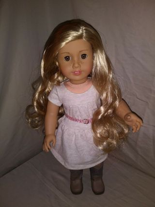 American Girl Doll Tenney Grant 18 In Tight Limbs No Stains