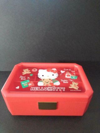 Sanrio Hello Kitty 1995 Vintage Very Rare Accessory Case Music Box F/s Fr Japan