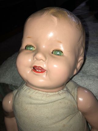 Rare Vintage 24 Inch Composite Doll With Teeth (EFFANBEE?) 3