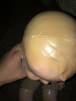 Rare Vintage 24 Inch Composite Doll With Teeth (EFFANBEE?) 4