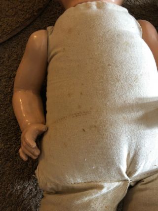 Rare Vintage 24 Inch Composite Doll With Teeth (EFFANBEE?) 5
