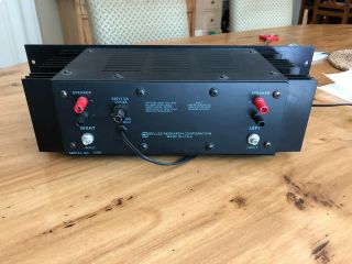 Vintage Belles Two Stereo Power Amplifier,  Belles Research Corp. ,  1985 2