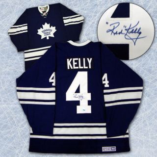 Red Kelly Signed Autographed Vintage 1967 Toronto Maple Leafs Nhl Jersey Wth
