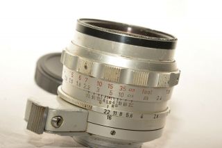 STEINHEIL AUTO - QUINON EXAKTA MOUNT 55mm,  f1.  9 VINTAGE PRIME LENS 8