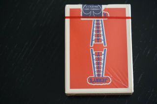 Authentic Vintage Jerry ' s Nuggets Playing Cards Red Deck 3