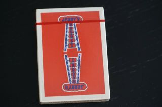 Authentic Vintage Jerry ' s Nuggets Playing Cards Red Deck 5