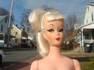 Rare Absolutely Stunning - Vintage - - Platinum Barbie Clone Doll