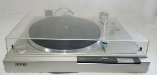 Vintage Sony Ps - Lx22 Direct Drive Turntable Record Player Tested/working E3