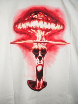 Oakley Mad Scientist Skull T - Shirt X - Metal Romeo Juliet Medusa Vintage Rare