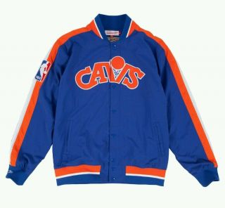 Authentic Mitchell & Ness Cleveland Cavaliers Vintage Warm - Up Jacket