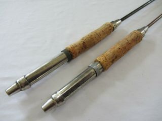 Telescopic Steel Fly/Casting Rods by JC Higgins and Sport King 6