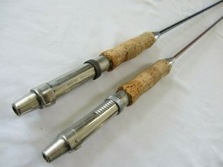 Telescopic Steel Fly/Casting Rods by JC Higgins and Sport King 7