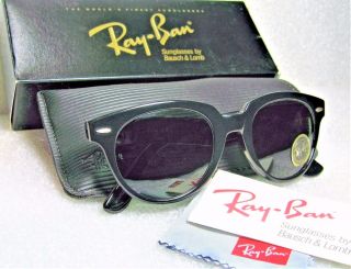 Ray - Ban Usa Vintage Nos B&l Wayfarer Rare Dallas W0902 Sunglasses