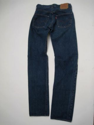 Vintage Levi ' s 501 Redline Selvedge Jeans Tag Size 28 X 38 2