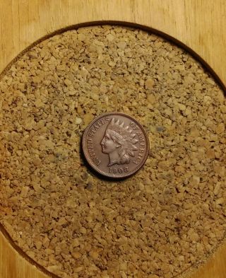 1908 S Indian Head Cent Penny " Tuck " Ih280 Au/au,  Fast Antique