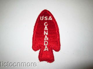 Us Wwii Army Ast Fssf Special Forces Usa Canada Red Patch