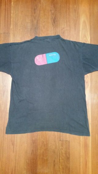 Vintage Akira T - shirt,  Fashion Victim,  Size XL,  1988,  Black,  Double Sided 3