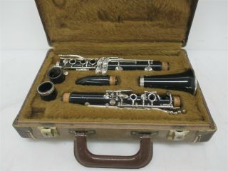Yamaha Ycl - 24 Vintage Student Clarinet Sn 039847a W/ Y - 12 Mp & Case