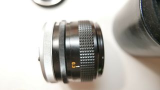 Vintage Canon lens FD 28mm 1:2.  8 S.  C.  Lens Made in Japan Very 5