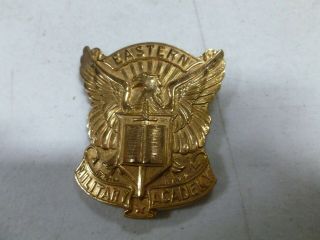 Eastern Military Acadamy Military Pin Back Badge 3/19
