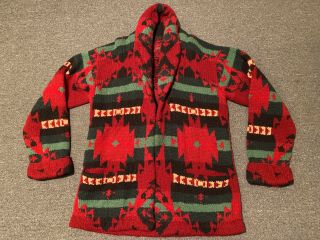 Polo Ralph Lauren Aztec Cardigan Sweater Men 