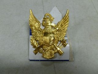 York Military Acadame Military Pin Back Badge 3/19 (1)