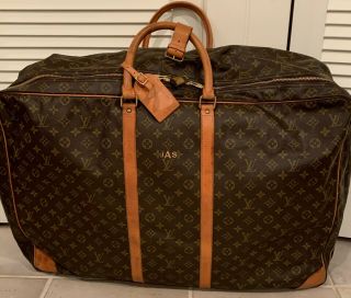 Authentic Vintage Louis Vuitton Soft Sided Sirius Suitcase