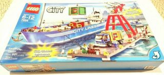 Lego 7994 City Harbor Set (with 3 Of 4 Seals Intact) Rare Retired Set