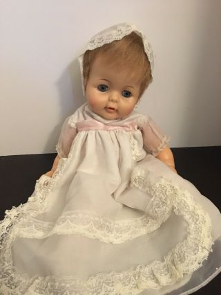 Rare Vintage Ideal 1960s Thumbelina Snoozie Doll 14 " Ytt 14 E Knob
