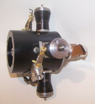 Very Rare 1968 Ametek - Calmec XA904.  61 4 Cylinder Radial Model Engine 5