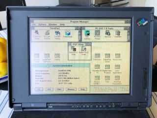 & Fully Functional: Vintage IBM ThinkPad 755CD Laptop Type 9545 4