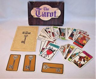 Vintage The Tarot Deck Hoi Polloi Reiss 1972 Complete 78 Cards Book Box
