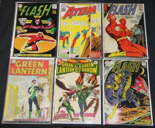 VINTAGE DC LOW GRADE SILVER JUSTICE LEAGUE OF AMERICA TITLES 56pc JLA (2.  0 - 5.  0) 5