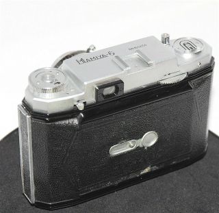 Mamiya - 6 Vintage 120 Film Camera,  Olympus D Zuiko Lens In Seikosha MX Shutter 5
