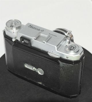 Mamiya - 6 Vintage 120 Film Camera,  Olympus D Zuiko Lens In Seikosha MX Shutter 7