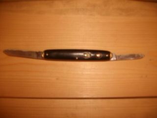 vintage schrade walden double button [ for parts] 2